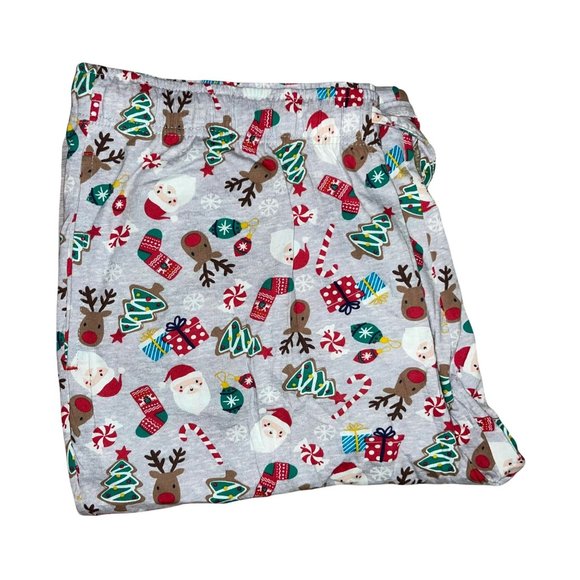 NWT Cuddl Duds Be Nice I Know Santa Holiday Christmas Pajama PJ Set Men's M - Picture 5 of 6